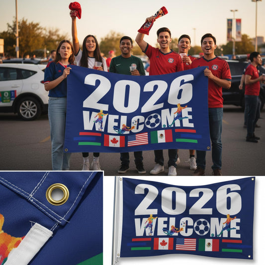 🇺🇸 2026 World Cup USA Supporters Garden Flag | Double-Sided Soccer Yard Decor ⚽🏆